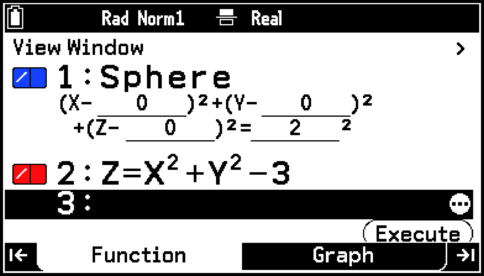 CY876_3D Graph_Using Manually Input Function_2